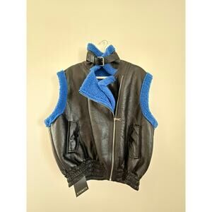 NWT Storets Arya Faux Sherling Vest